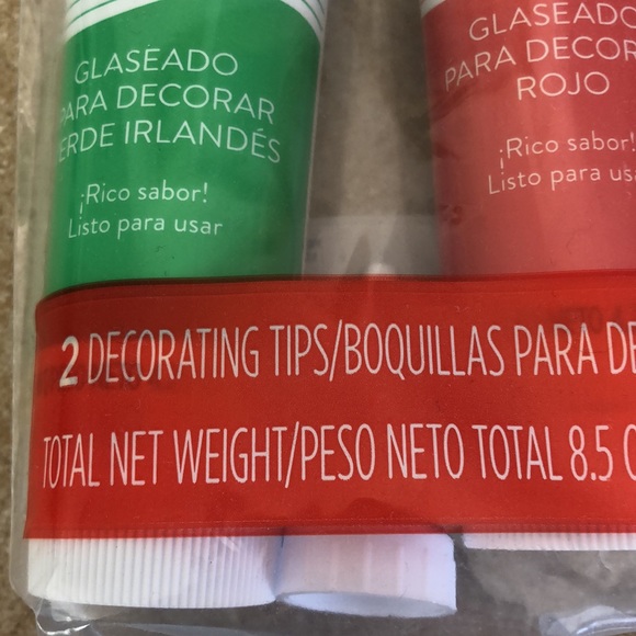 4tubes and 4 tips decorator cookie/cake icing - Picture 3 of 7